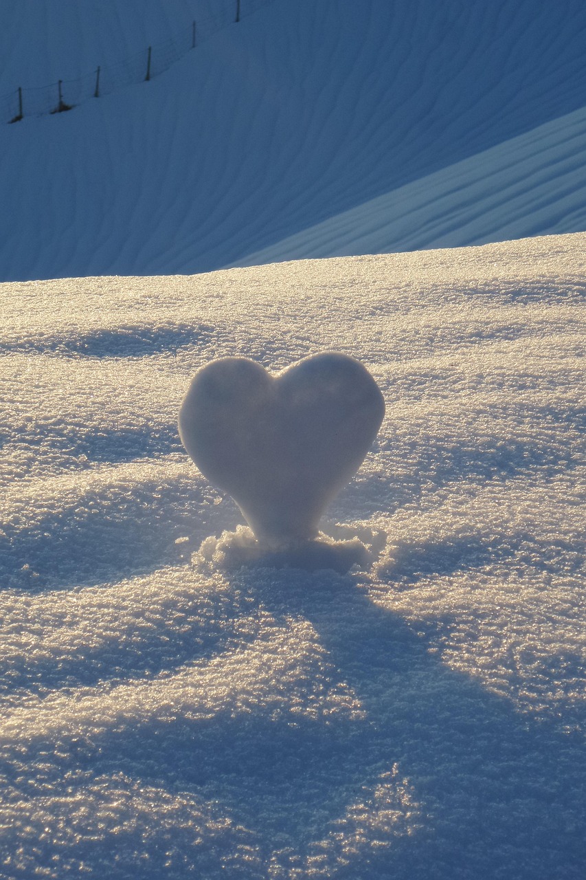 nature, snow, heart, snow heart, blue, winter landscape, love, winter, snow heart, snow heart, snow heart, snow heart, snow heart